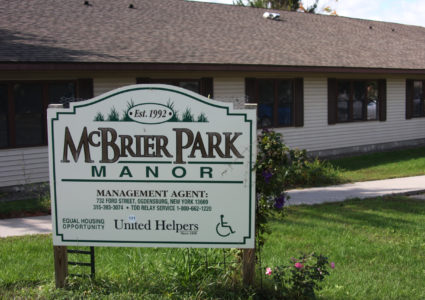 front signage at mcbrier