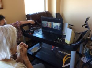 skping virtual visit via skype